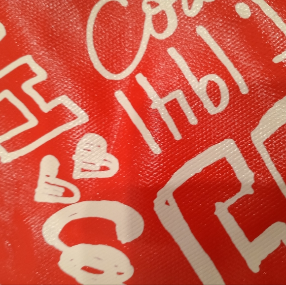 coach Poppy Red Tote Bag - Picture 11 of 13